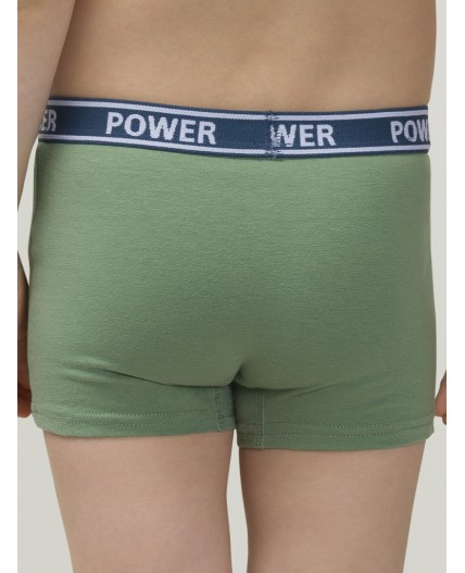 Трусы для мальчиков Черника/хаки(48/47)