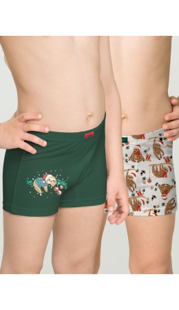 Трусы для мальчиков Хаки/серый(47/40)