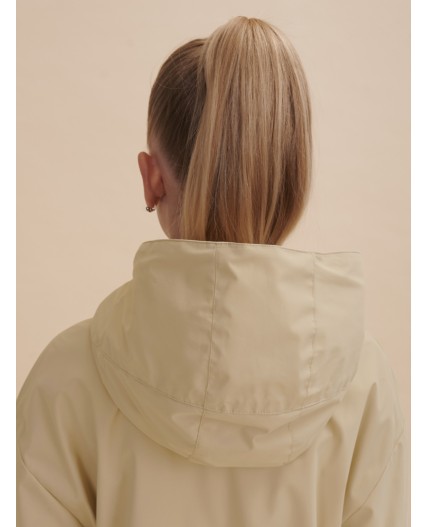 Ветровка для девочек Песочный(34)