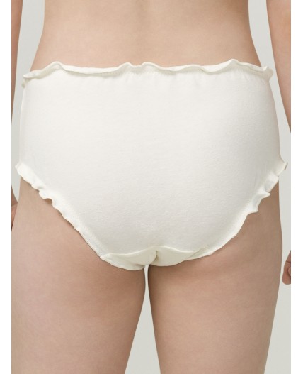 Трусы для девочек Персиковый/персиковый/белый(33/33/2)