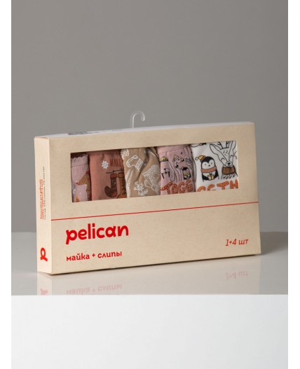 Комплект для девочек Кремовый(19)