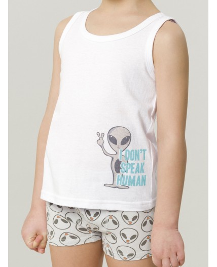 Майка для мальчиков Белый(2)