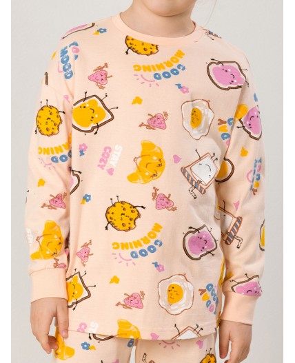 Комплект для девочек Кремовый(19)