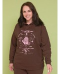 Толстовка женская Коричневый(17)