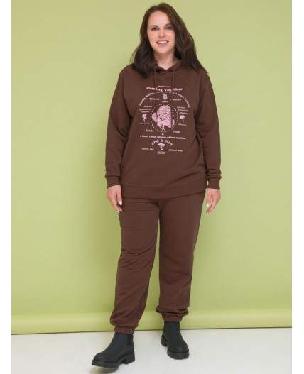 Толстовка женская Коричневый(17)