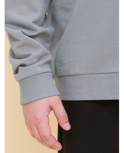 Толстовка для мальчиков Серый(40)