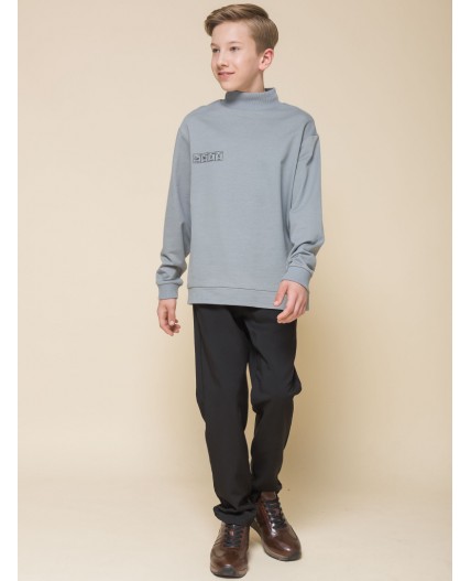 Толстовка для мальчиков Серый(40)
