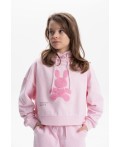 Толстовка для девочек Бледно-розовый(65)