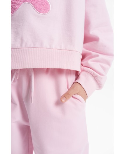 Толстовка для девочек Бледно-розовый(65)