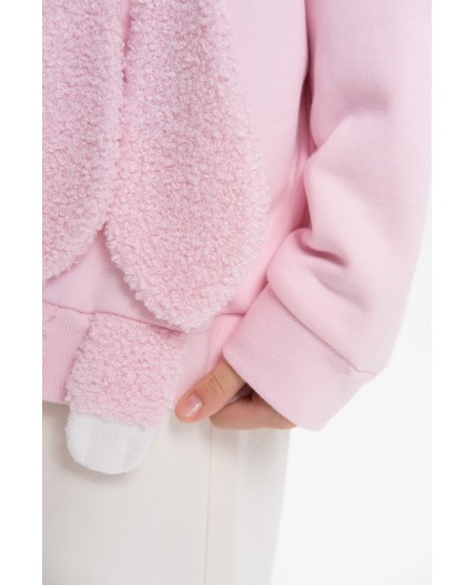 Толстовка для девочек Бледно-розовый(65)