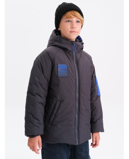 Куртка для мальчиков Темно-серый(43)