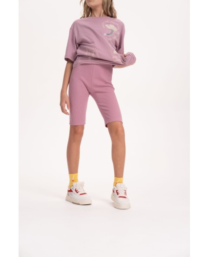 Шорты для девочек Пыльно-розовый(64)