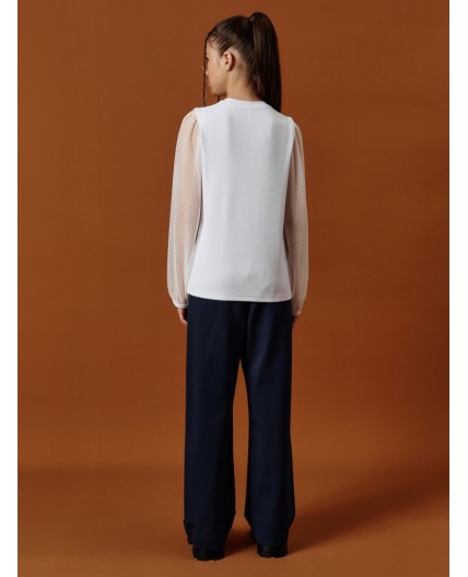 Джемпер для девочек Белый(2)