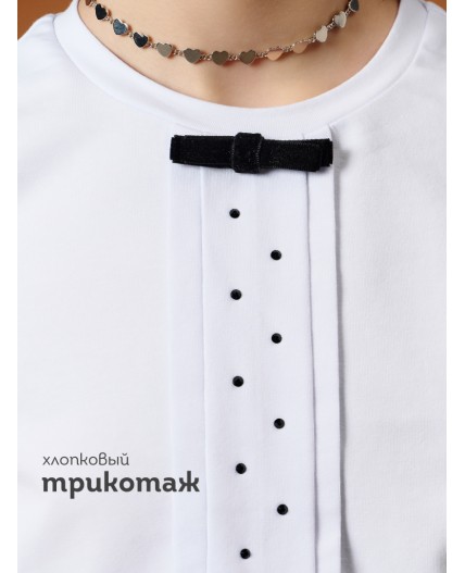 Джемпер для девочек Белый(2)