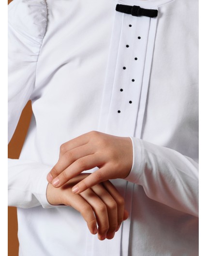 Джемпер для девочек Белый(2)