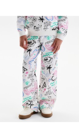 Брюки для девочек Молочный(28)