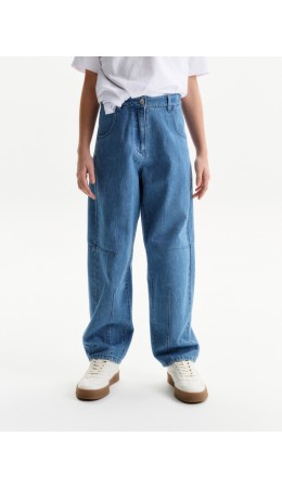 Брюки для девочек Джинс(10)