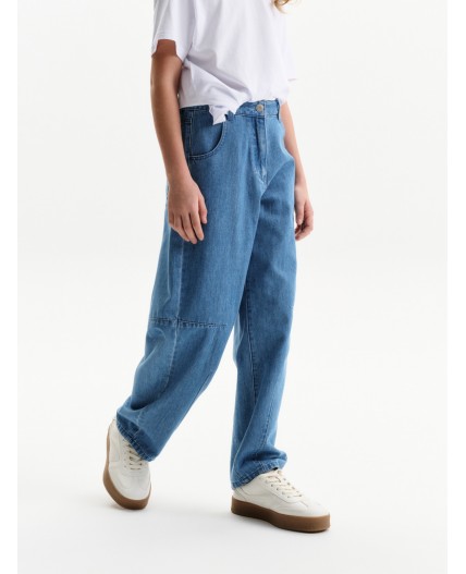 Брюки для девочек Джинс(10)