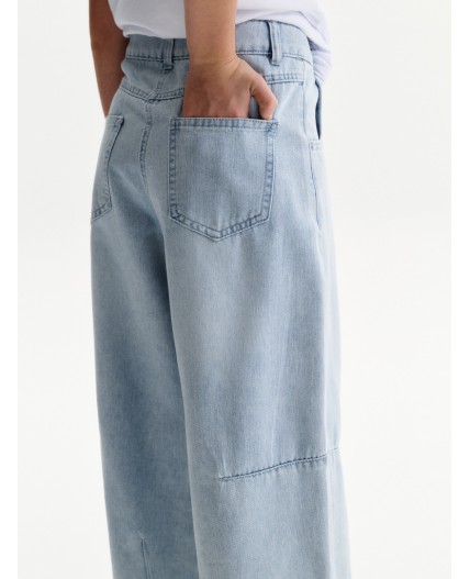 Брюки для девочек Голубой(9)