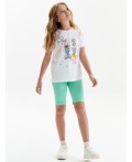 Шорты для девочек Ментол(27)