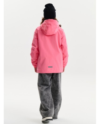 Ветровка для девочек Розовый(37)