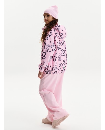 Ветровка для девочек Розовый(37)