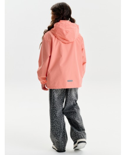 Ветровка для девочек Персиковый(33)