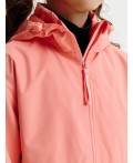 Ветровка для девочек Персиковый(33)