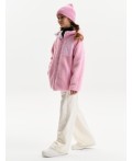 Двусторонняя ветровка для девочек Розовый(37)