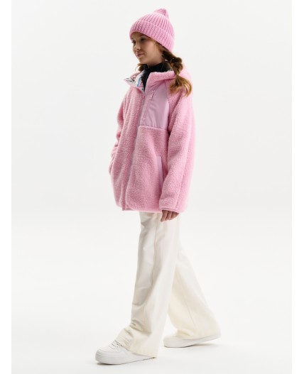 Двусторонняя ветровка для девочек Розовый(37)