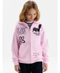 Толстовка для девочек Светло-розовый(58)