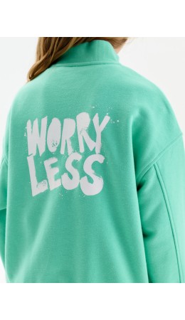 Толстовка для девочек Ментол(27)