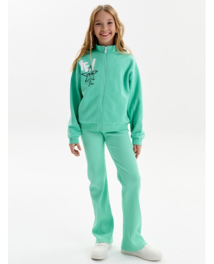 Брюки для девочек Ментол(27)