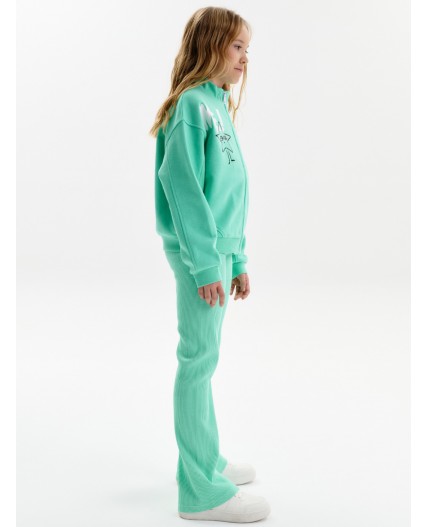 Брюки для девочек Ментол(27)