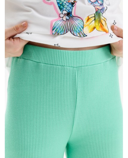 Брюки для девочек Ментол(27)