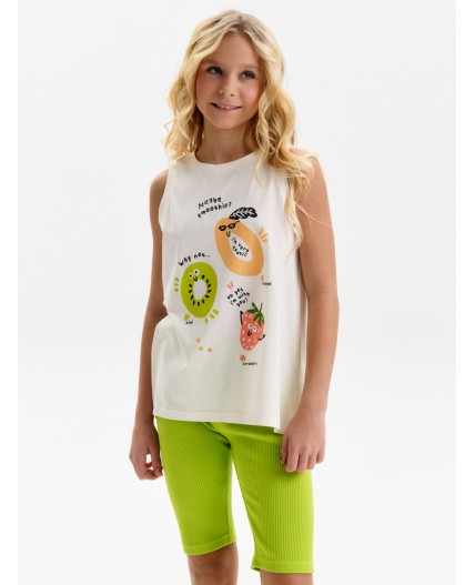 Майка для девочек Молочный(28)