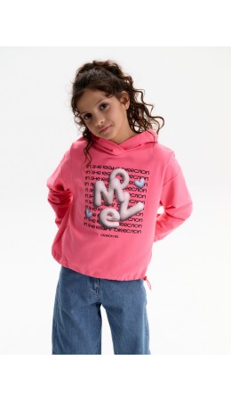 Толстовка для девочек Розовый(37)