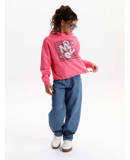 Толстовка для девочек Розовый(37)