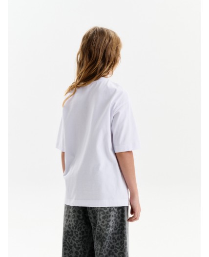 Футболка для девочек Белый(2)