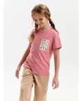 Футболка для девочек Пудра(35)