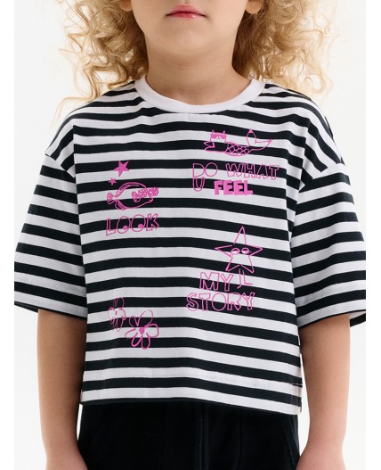 Футболка для девочек Белый(2)