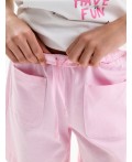Шорты для девочек Бледно-розовый(65)