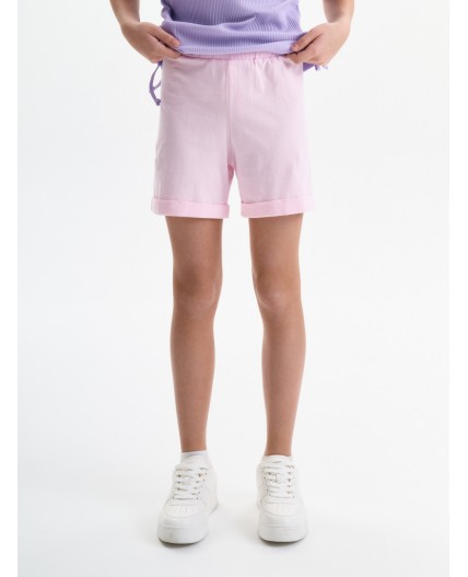 Шорты для девочек Бледно-розовый(65)