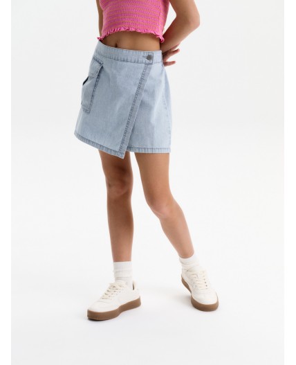 Шорты для девочек Голубой(9)