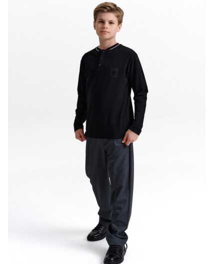 Брюки для мальчиков Серый(40)