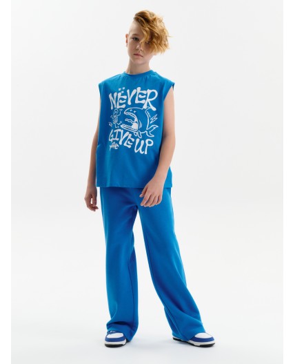 Брюки для мальчиков Лазурный(21)