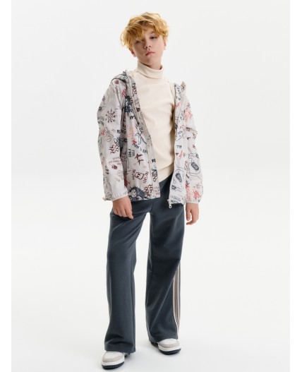 Ветровка для мальчиков Молочный(28)