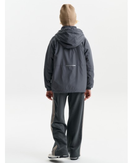 Ветровка для мальчиков Серый(40)