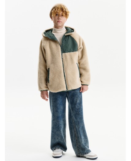 Двусторонняя ветровка для мальчиков Хаки(47)