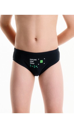 Плавки для мальчиков Черный(49)